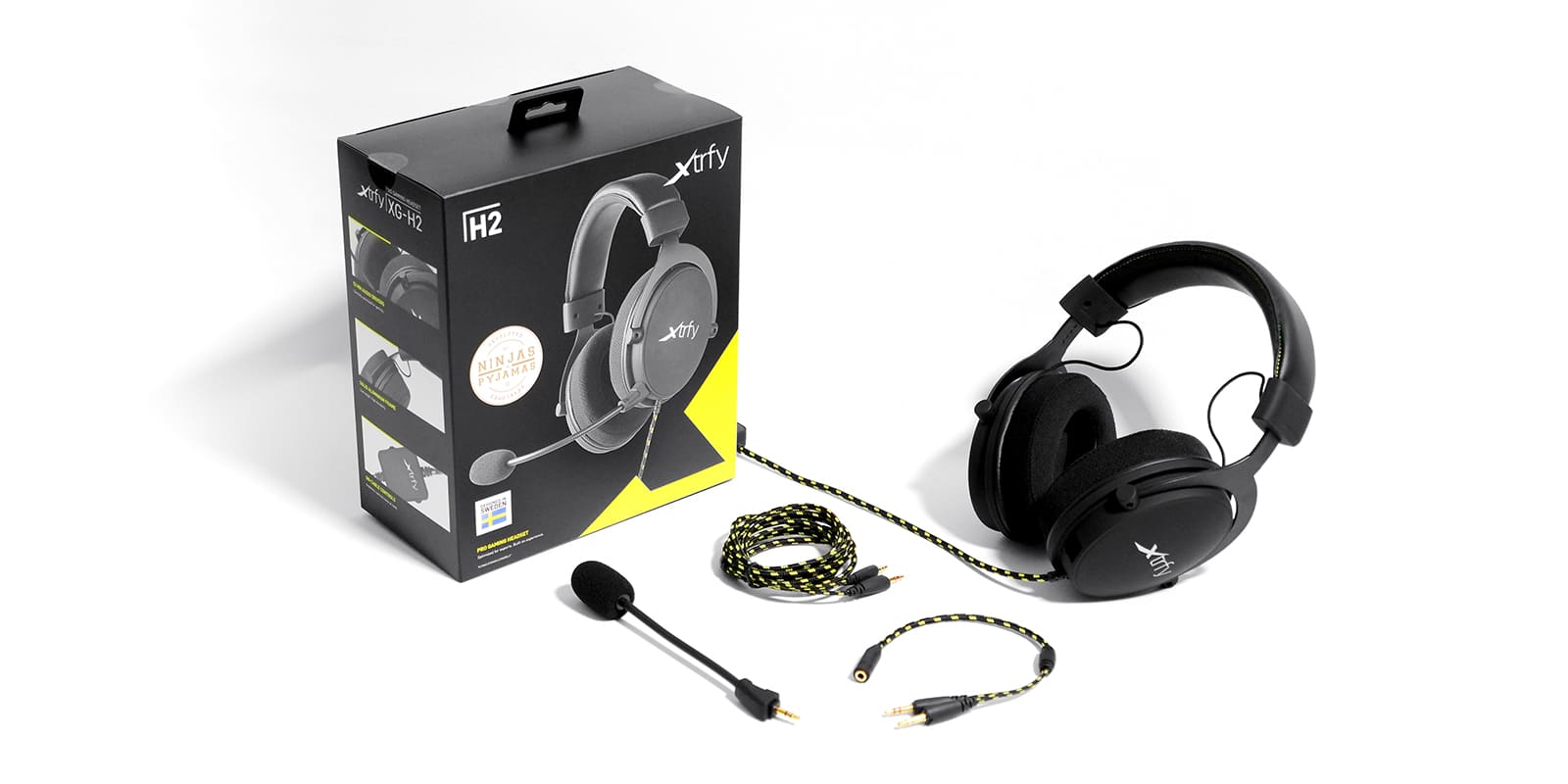 Xtrfy H2 Pro Gaming Headset Box View