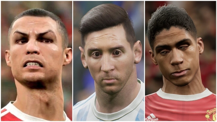 Early eFootball 2022 Player Models
