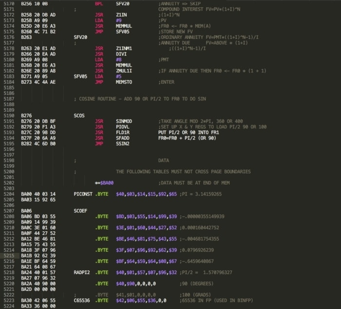 6502 Assembly Language