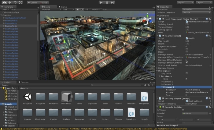 Unity Engine Screenshot
