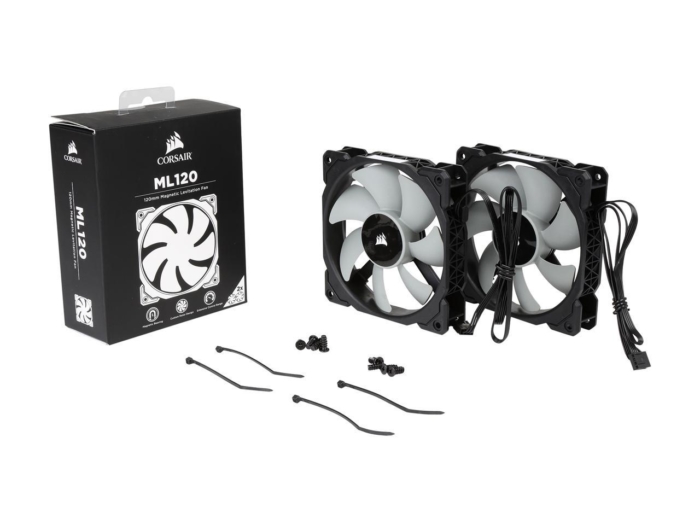 Corsair ML120 Twin Pack Box View