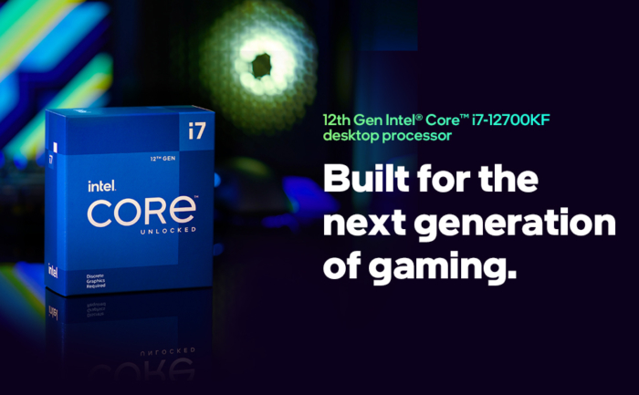Intel Core i7-12700KF Cover View