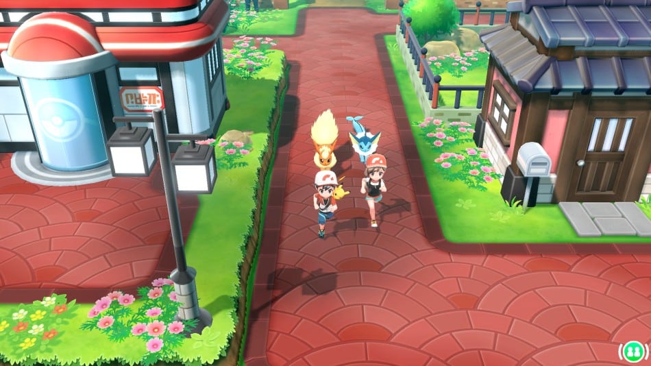 Pokémon: Let's Go, Pikachu! Screenshot