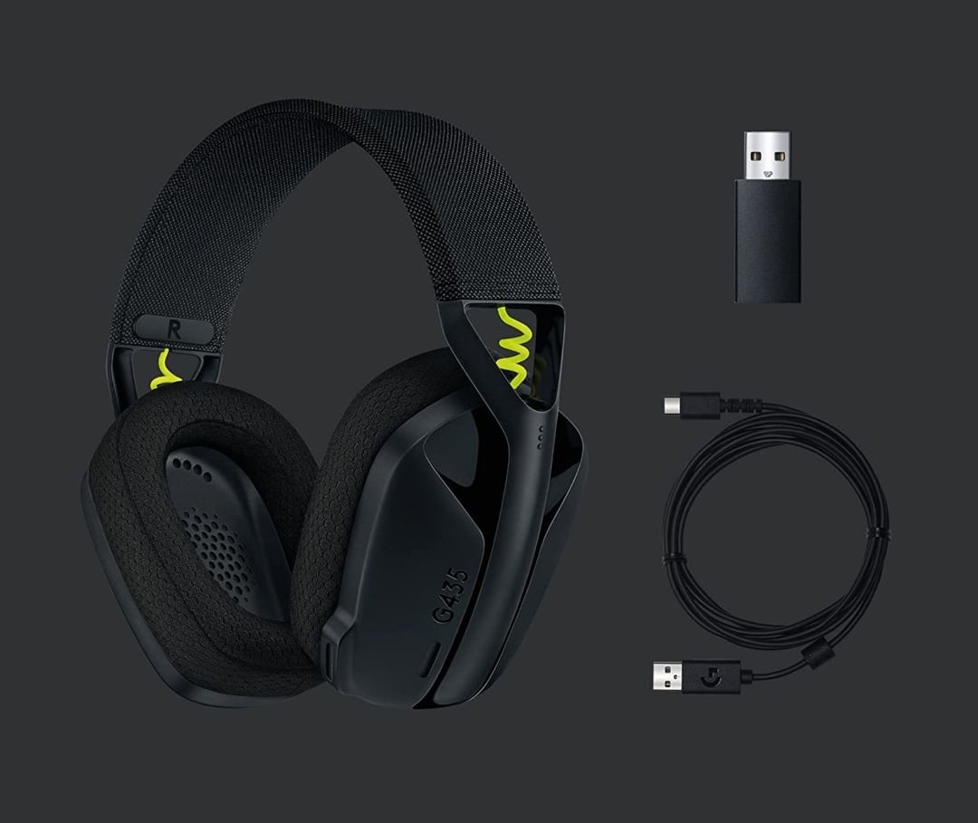 Logitech G435 Lightspeed Wireless Gaming Headset Cover View