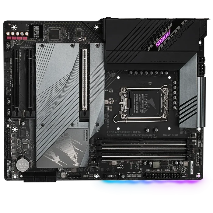 Gigabyte Z690 AORUS ELITE DDR4 Front Flat View