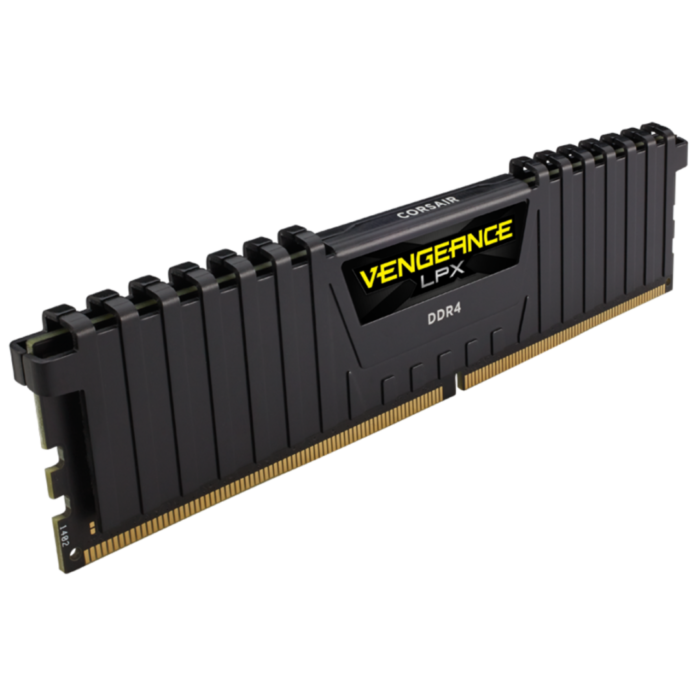Corsair Vengeance LPX 32GB (4 x 8GB) 3600MHz C18 DDR4 Memory Kit Angled View