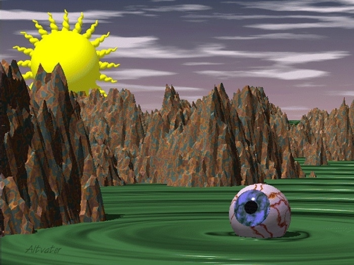 Early 3D Graphics from the 90s