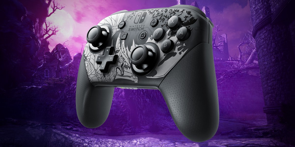 Nintendo Switch Pro Controller – Monster Hunter Rise: Sunbreak Edition Cover