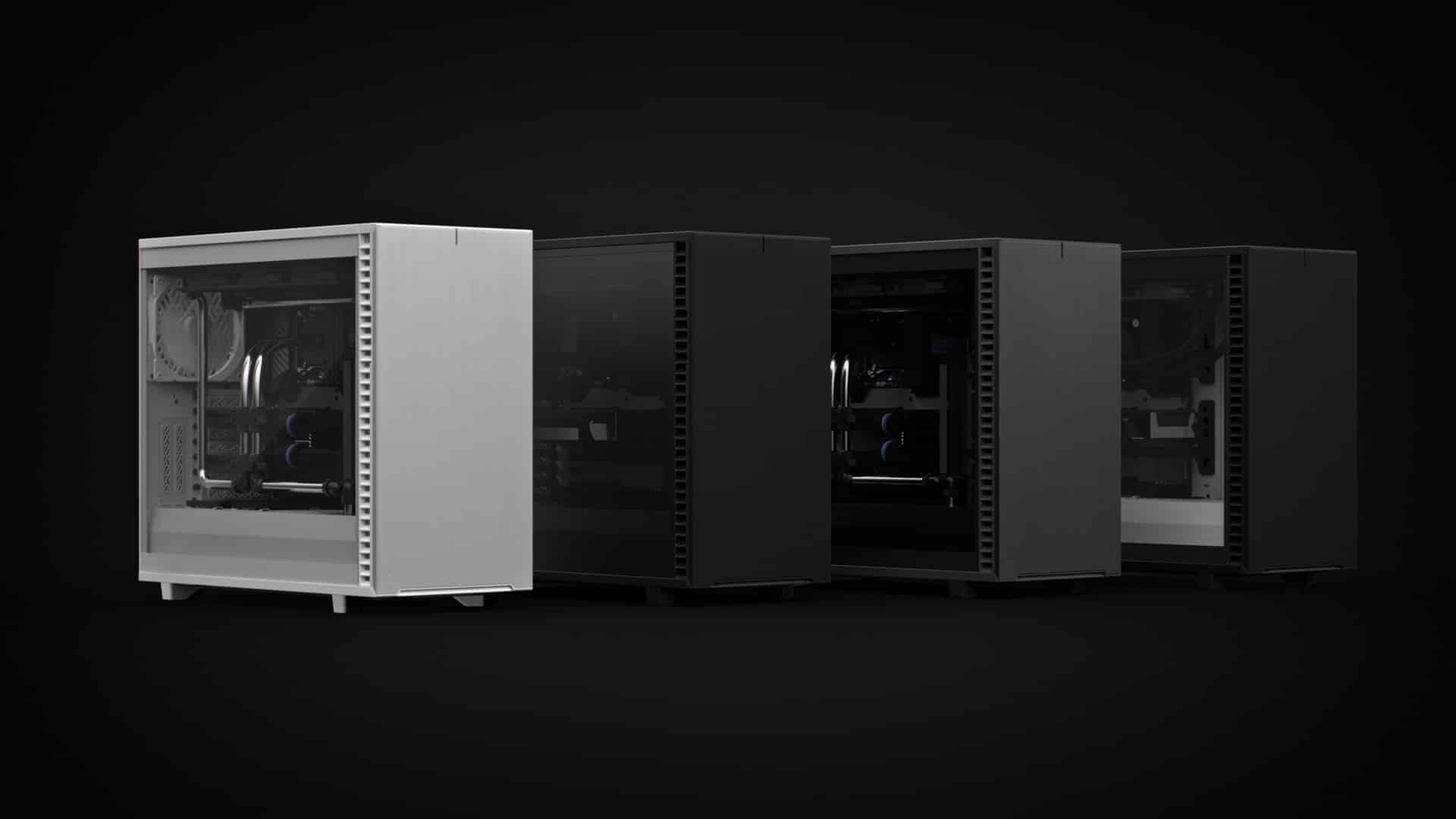 Fractal Design Define 7 Black Solid Cover View