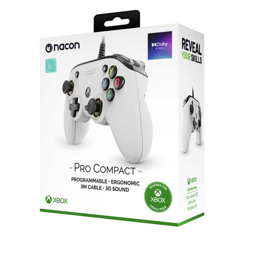 Nacon PRO Compact Controller White Box View