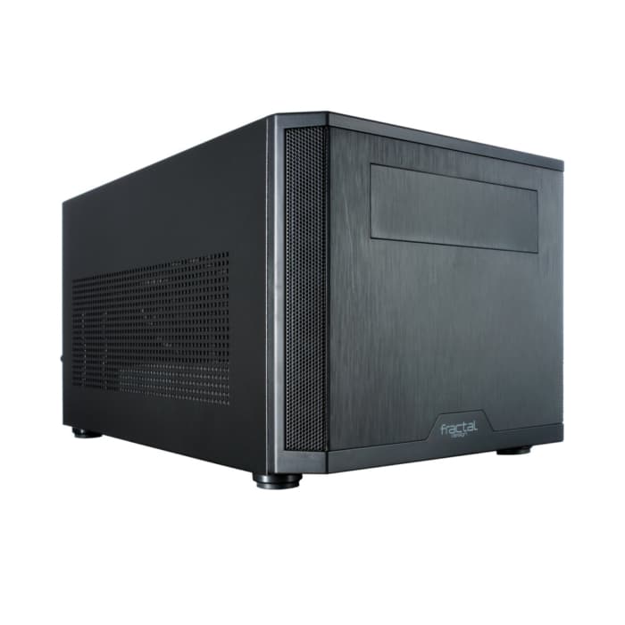 Fractal Design Core 500 Black Angled Front View