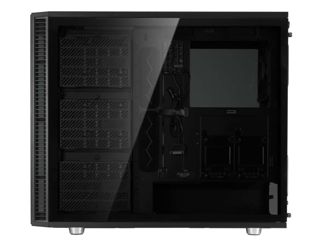 Fractal Design Define S2 Vision Blackout Side View