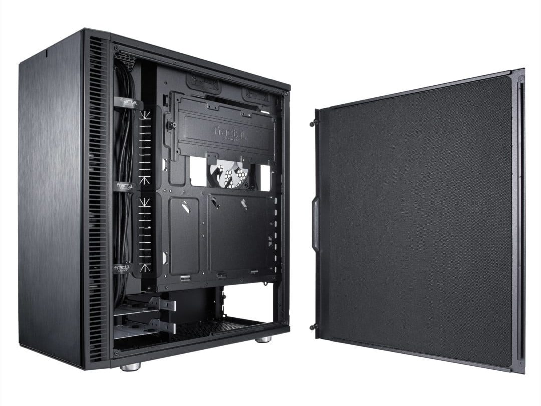 Fractal Design Define C Black TG Side View