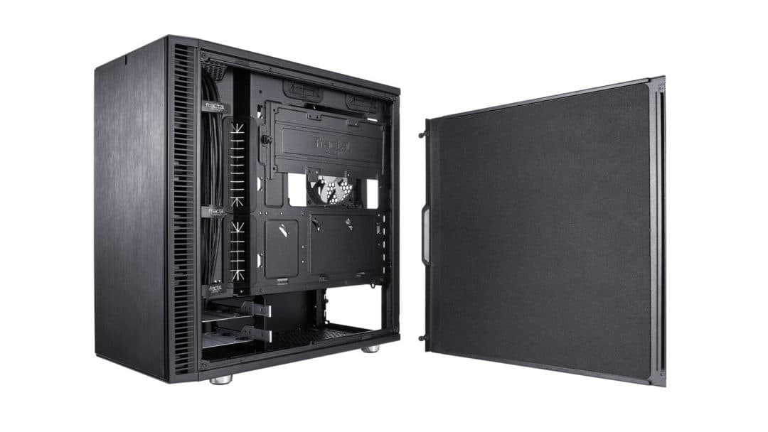 Fractal Design Define Mini C Black TG Side View