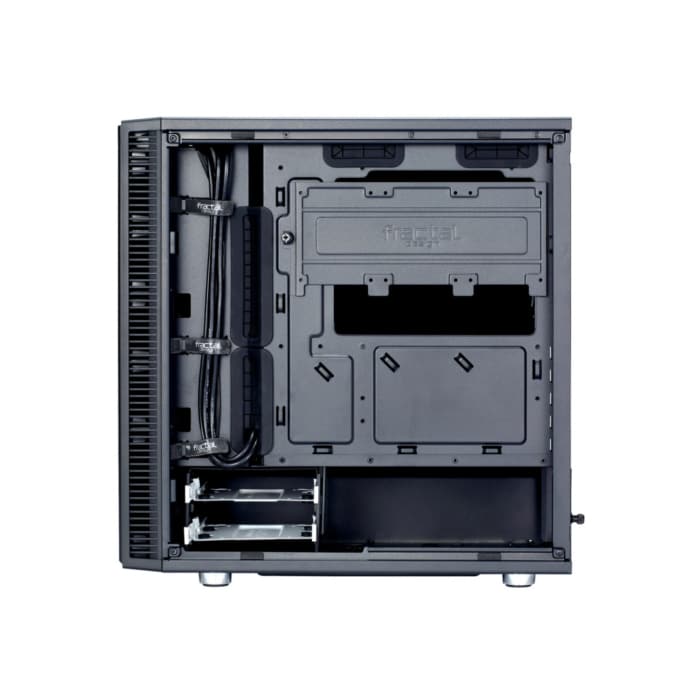 Fractal Design Define Mini C Black Solid Side View