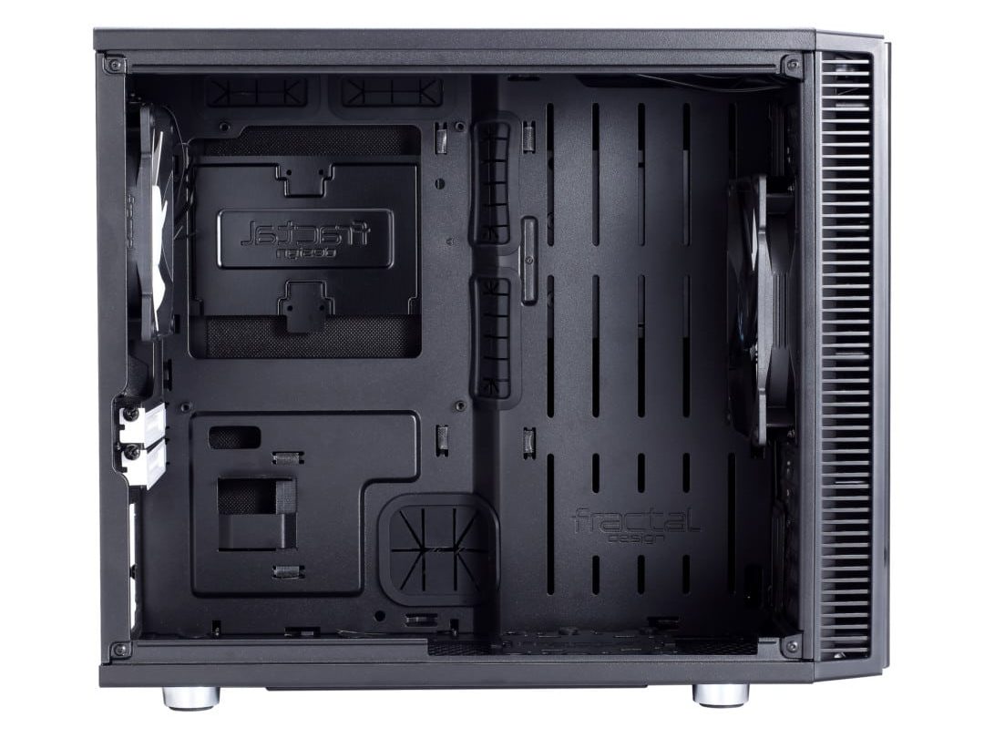 Fractal Design Define Nano S Black Window Side View