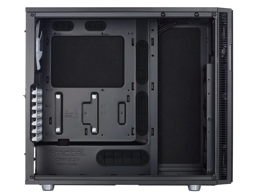 Fractal Design Define R5 Black Solid Side View