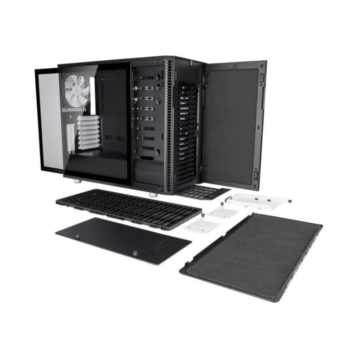 Fractal Design Define R6 Black TG Modularity View