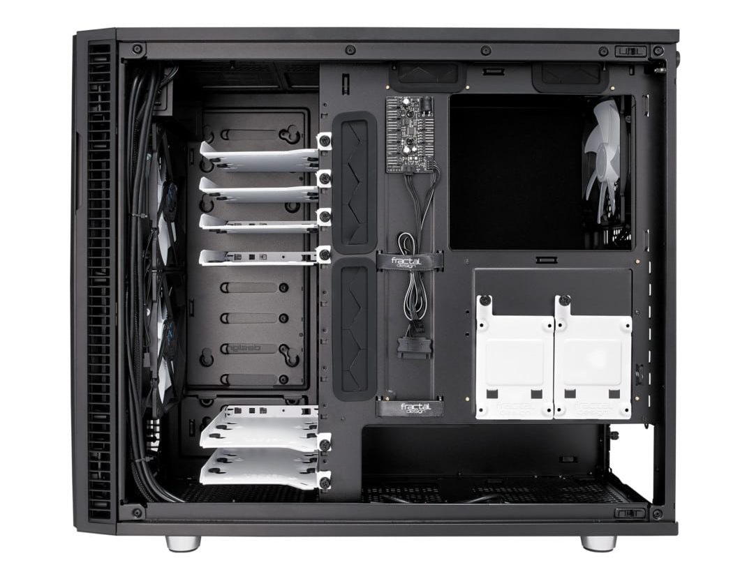 Fractal Design Define R6 Black Solid Side View