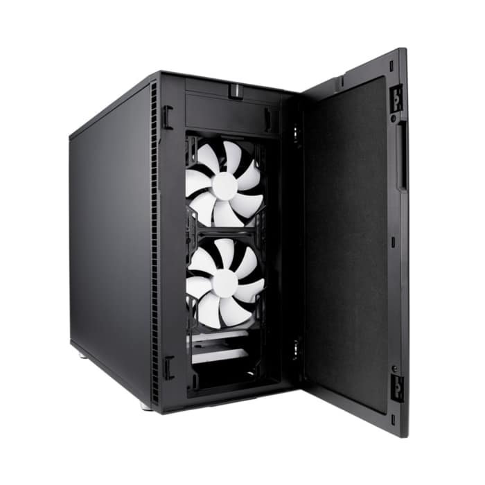 Fractal Design Define R6 Black Solid Door View