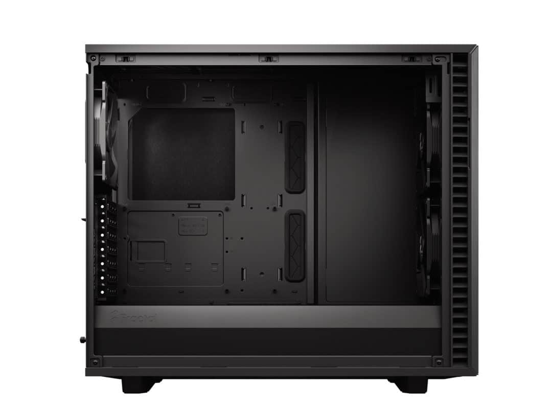 Fractal Design Define 7 Grey Solid Side View