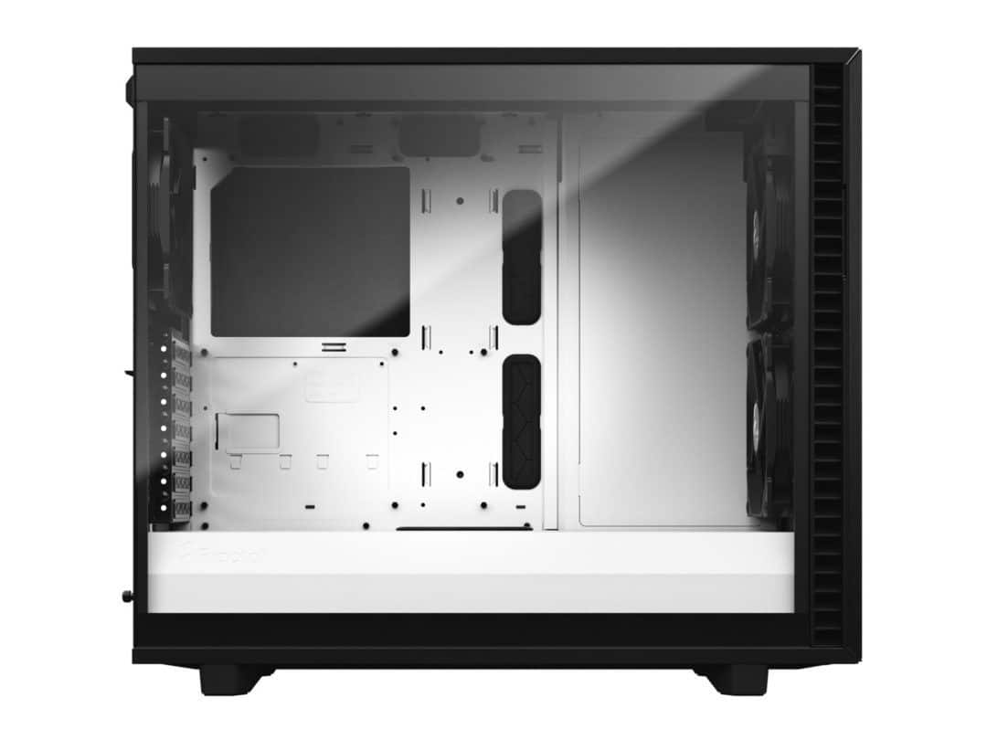 Fractal Design Define 7 Black/White TG Side View