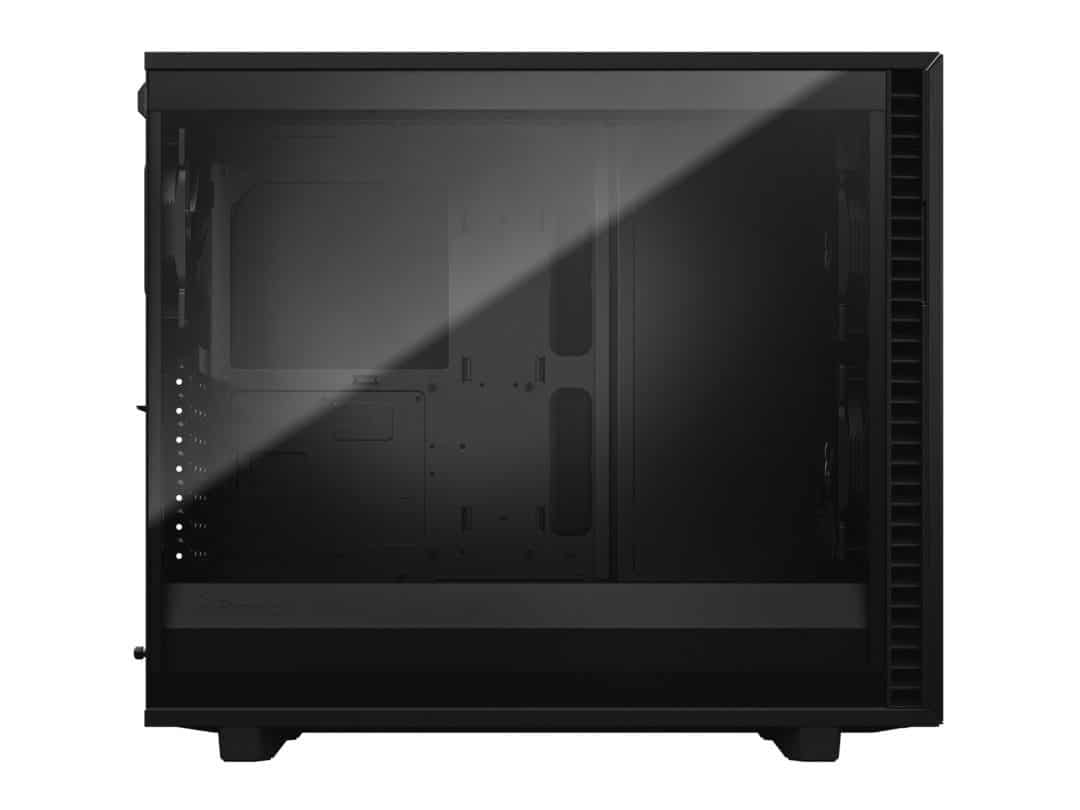 Fractal Design Define 7 Light TG Black Side View