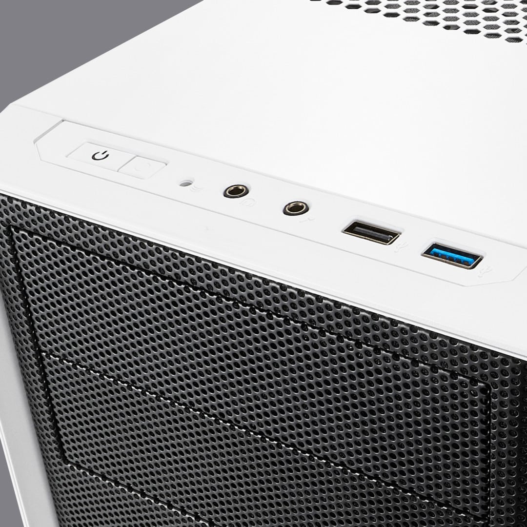 Fractal Design Focus G White Cover View