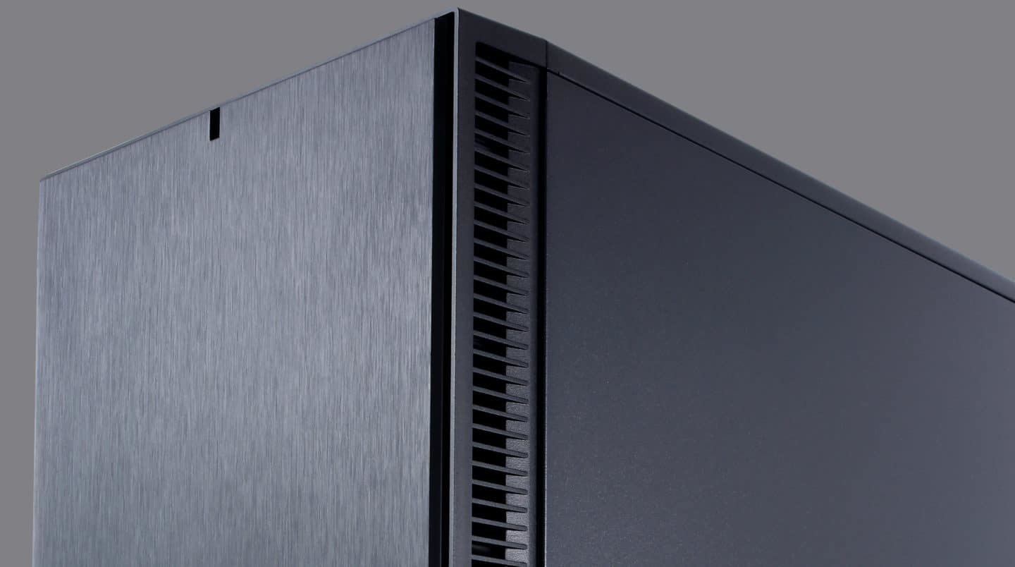 Fractal Design Define C Black Solid Cover View