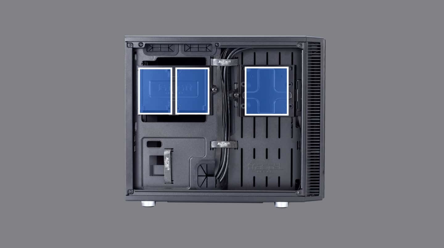 Fractal Design Define Nano S Black Solid Cover