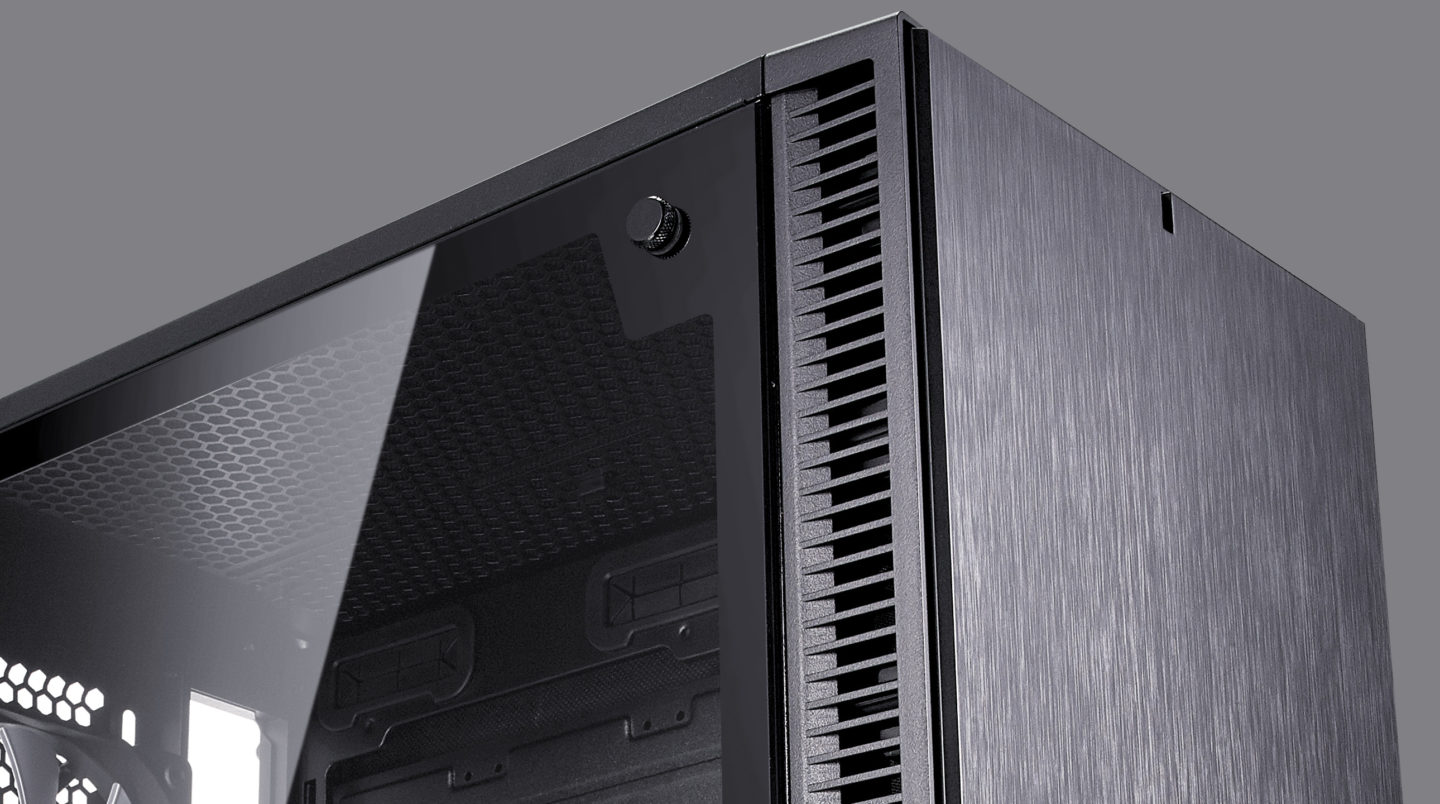 Fractal Design Define Mini C Black TG Cover View