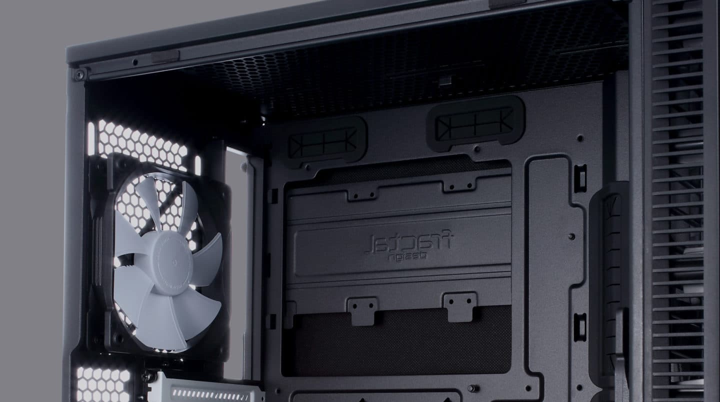 Fractal Design Define Mini C Black Solid Cover View