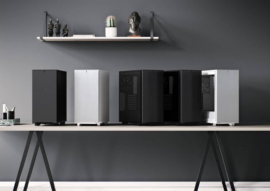 Fractal Design Define 7 Compact Black Solid Cover View