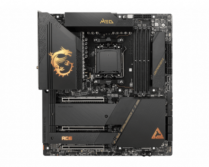 MSI MEG X670E Ace Front Flat View