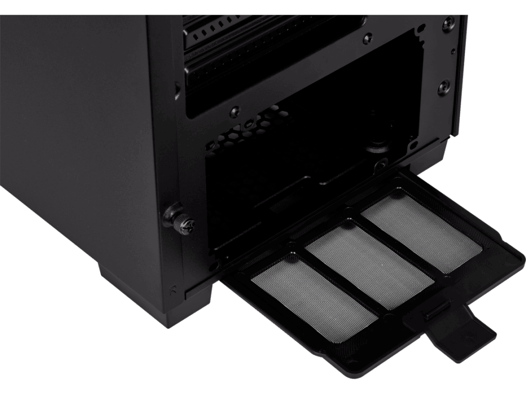 Corsair 110Q Angled Filter View