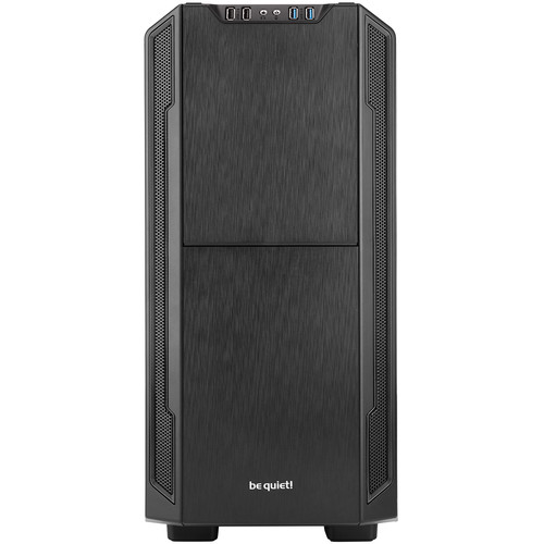 Be Quiet! Silent Base 600 Window Black Front View