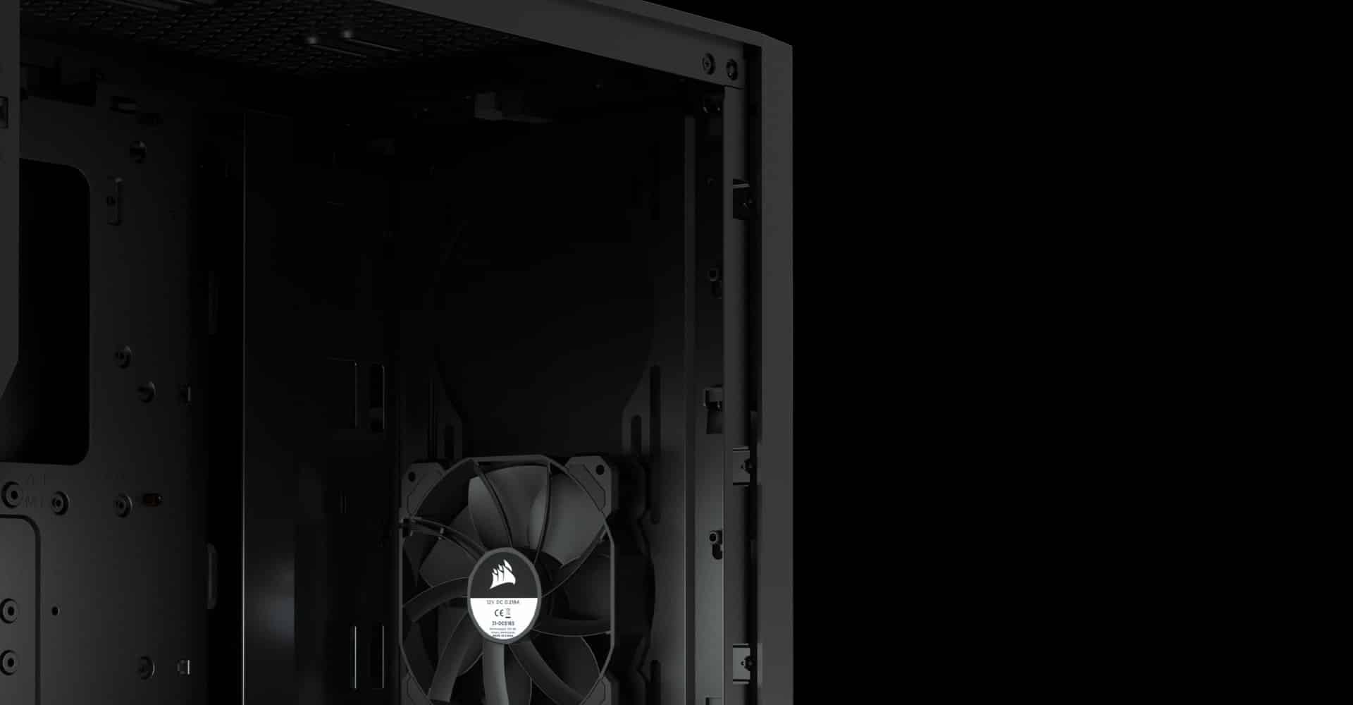 Corsair 4000D Black Cover View