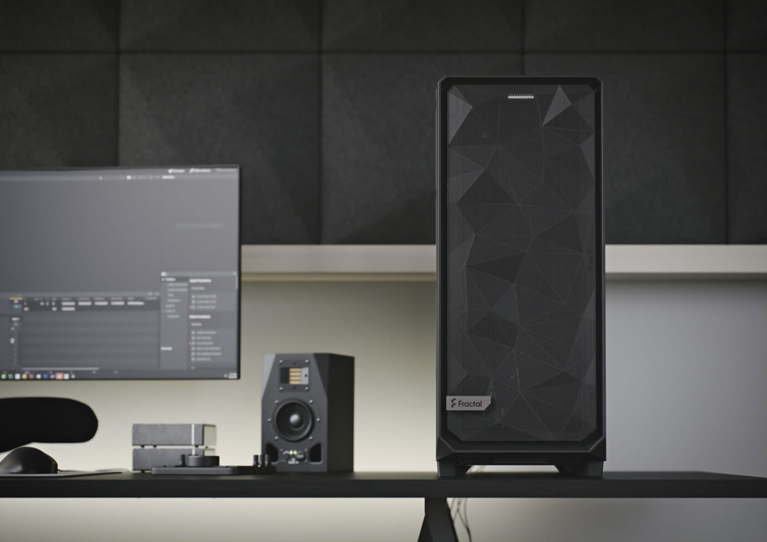 Fractal Design Meshify 2 XL Dark TG Cover View