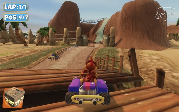 Crazy Chicken Kart 2 Bundle Screenshot