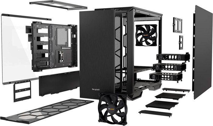 Be Quiet! Dark Base 700 RGB LED Exploded View