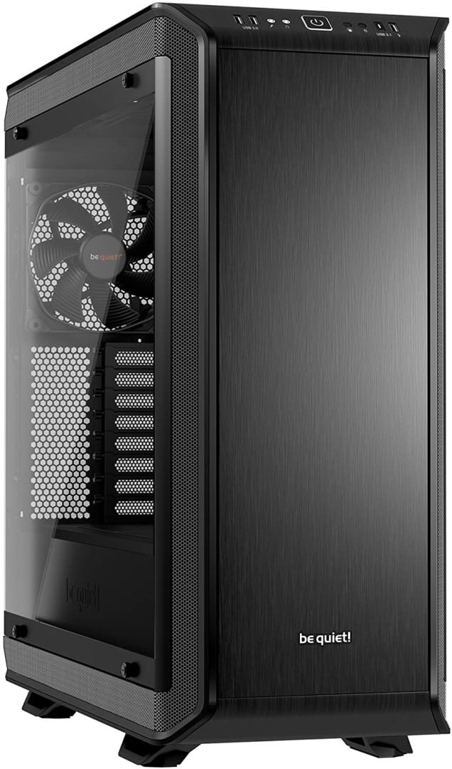Be Quiet! Dark Base Pro 900 Rev2 Black Angled Front View