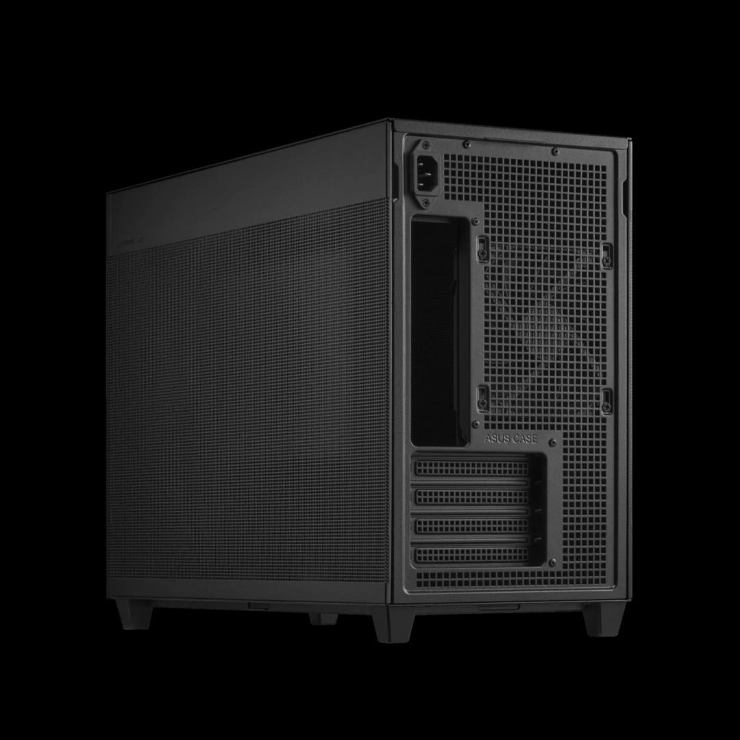 Asus Prime AP201 Black Cover View