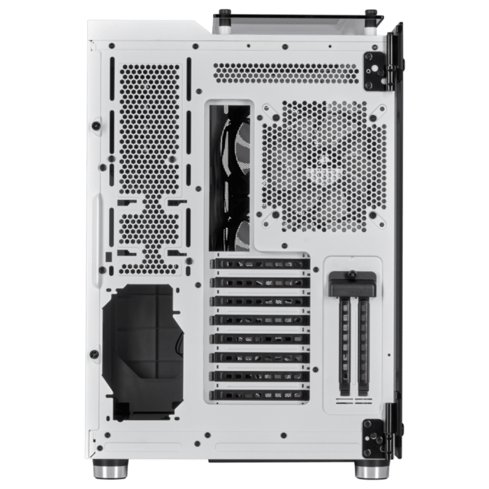 Corsair Crystal Series 680X RGB White Rear View