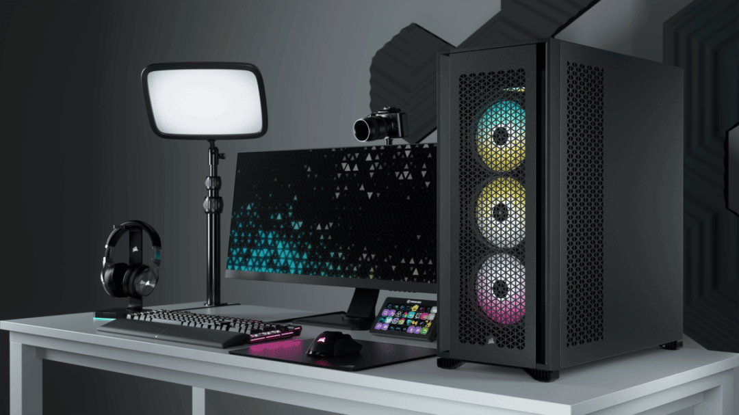 Corsair 7000D Airflow Black Cover View