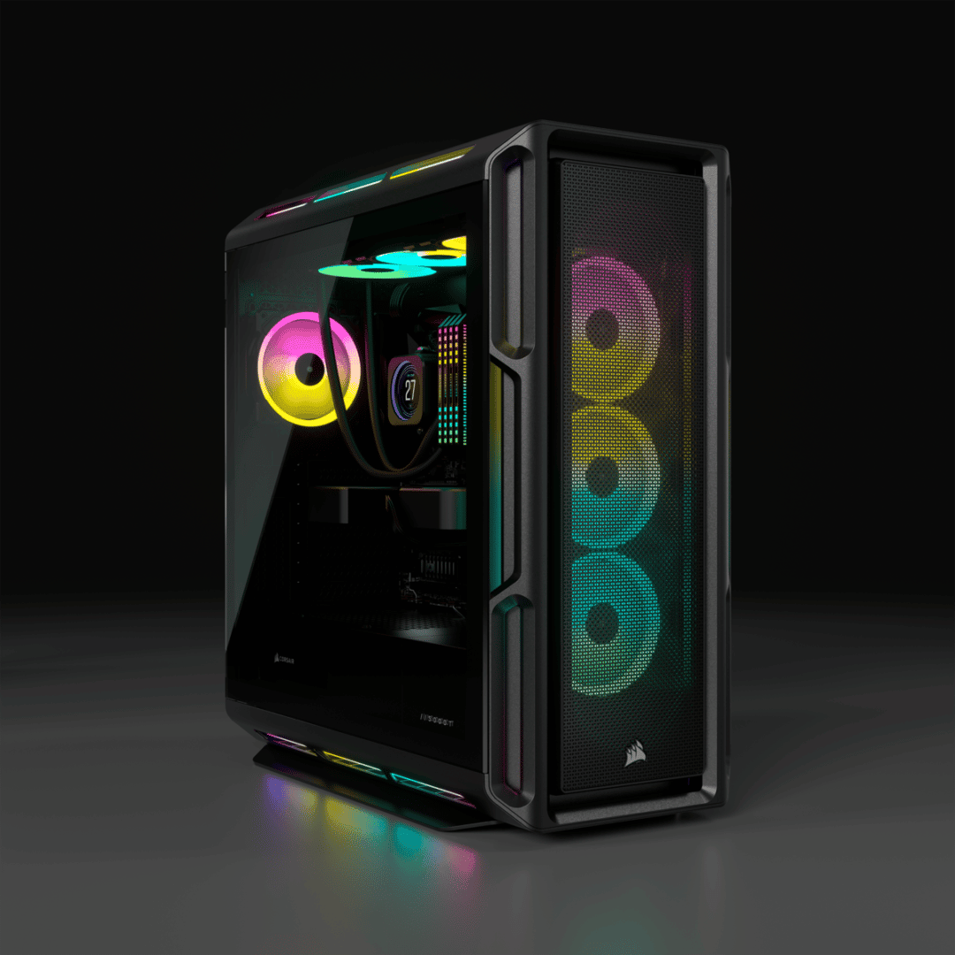 Corsair iCUE 5000T RGB Black Cover View