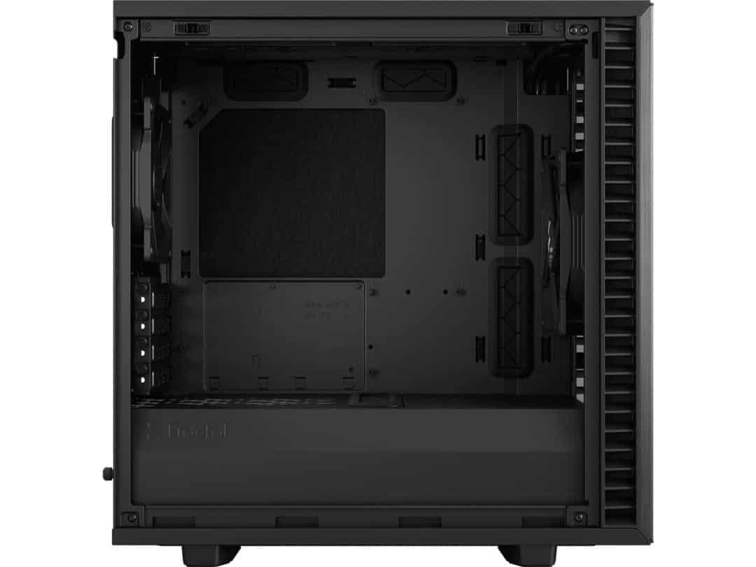 Fractal Design Define 7 Mini Black Solid Side View