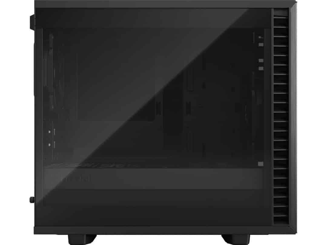 Fractal Design Define 7 Nano Black TG Side View