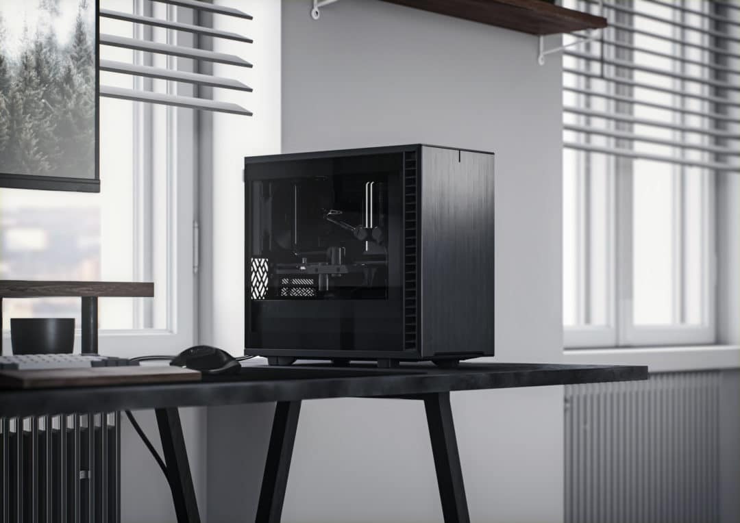 Fractal Design Define 7 Nano Black TG Cover View