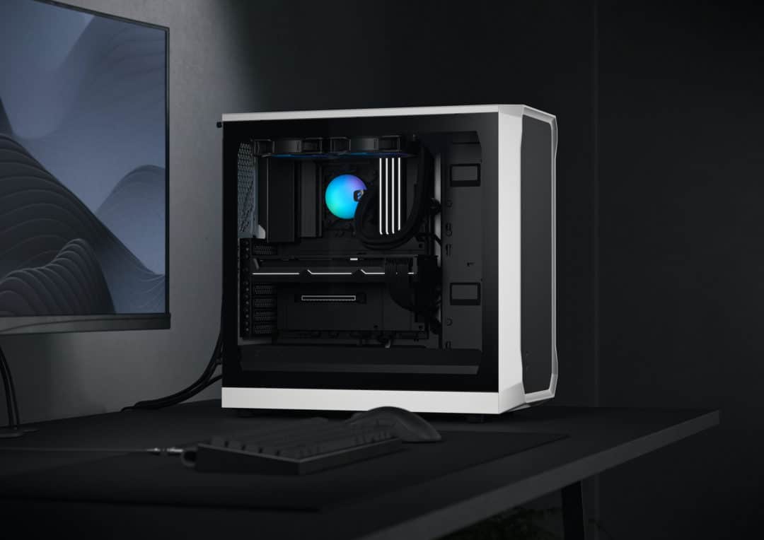 Fractal Design Focus 2 RGB White TG Cover View