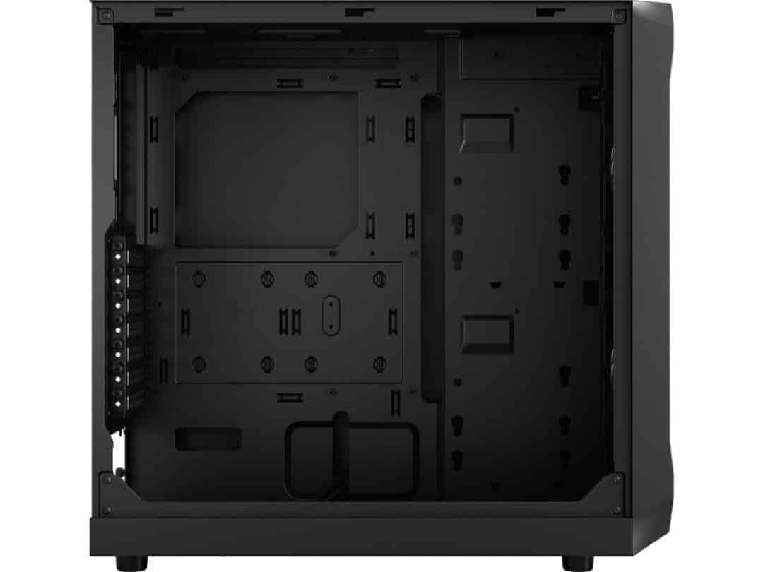 Fractal Design Focus 2 Black Solid Side View